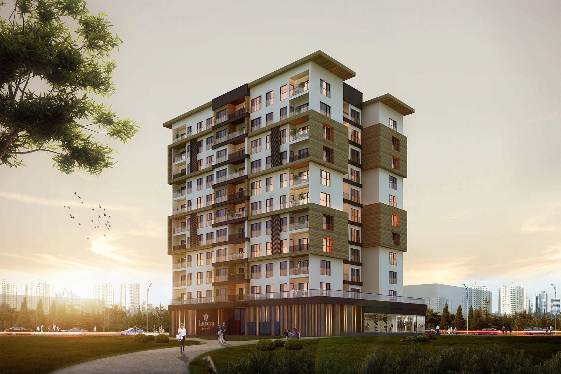 LUXERA GÜNEŞLİ KABA İNŞAAT PROJESİ