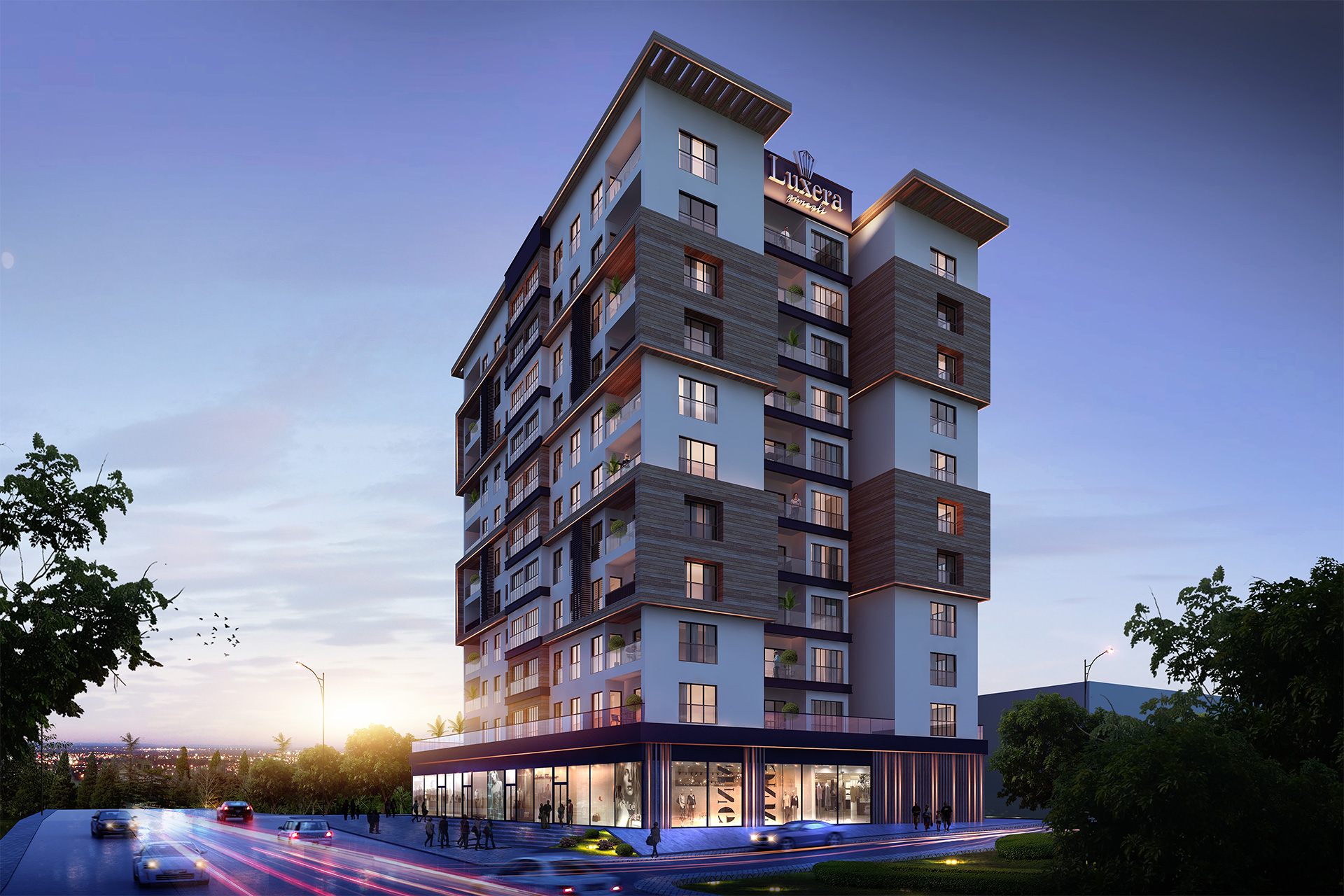 LUXERA GÜNEŞLİ KABA İNŞAAT PROJESİ
