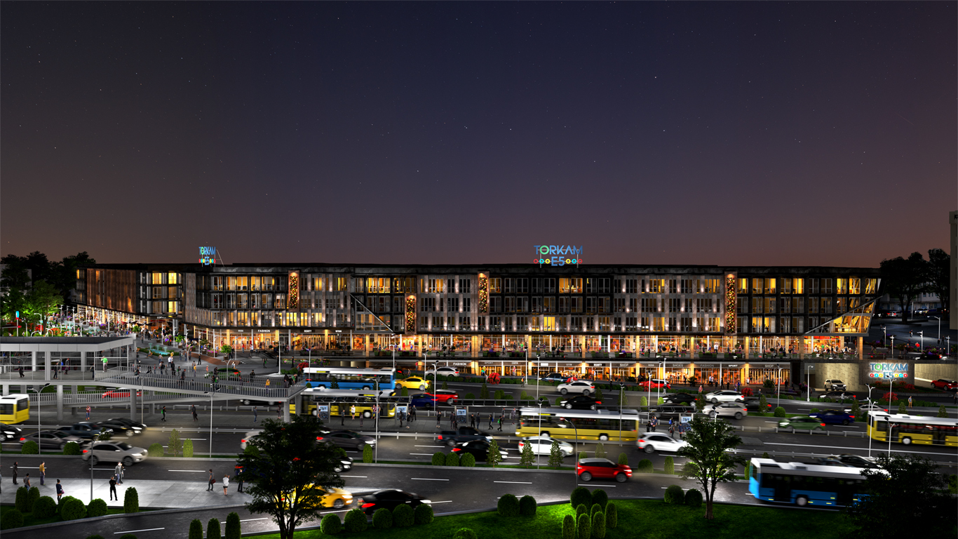 TORKAM İNŞAAT E-5 MEYDAN ŞATIŞ OFİSİ PROJESİ